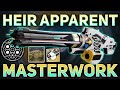 Heir Apparent MASTERWORK (Exotic Catalyst Review & How to complete) | Destiny 2 Season of the Chosen