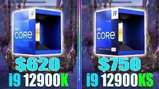 INTEL i9 12900K vs i9 12900KS | Test in 8 Games