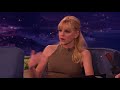 anna faris is giving her son acting lessons conan on tbs