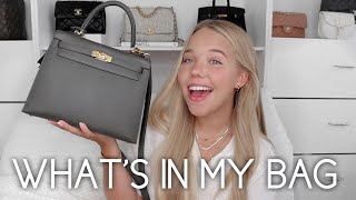 WHAT'S IN MY BAG FT. HERMÈS KELLY 25 + FIRST IMPRESSIONS