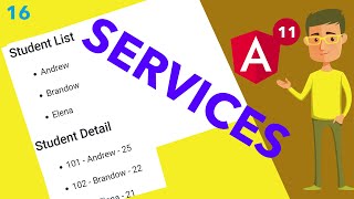 🔴 Angular 11 Tutorial - Services || Ujjwal Technical Tips