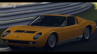 【GT6】 ランボルギーニ ミウラ P400 ベルトーネ プロトタイプ CN.0706 '67  【DEMO】【REPLAY】,