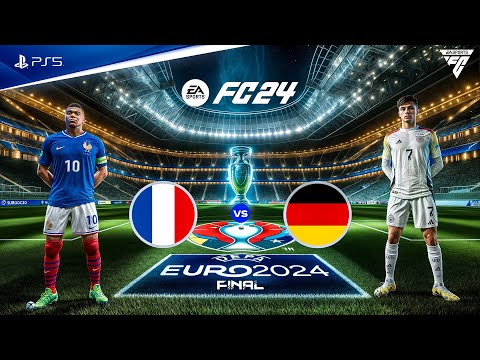 FC 24 – Francia vs. Alemania Final de la UEFA EURO 2024 PS5 [4K60]