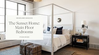 The Sunset House: Main Floor Bedrooms