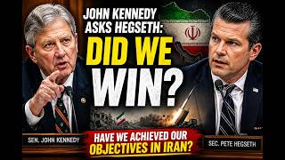 John Kennedy Asks Hegseth The Iran Question Everyone’s Thinking