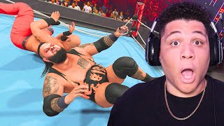 WWE 2K24 Online But The Entire Ring EXPLODES!