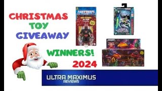 🔥 Christmas Giveaway WINNERS 2024