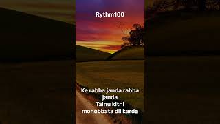 Rabba Janda- Lyrical Song l Mission Majnu #viral #lyrics #lyricalindia  #rabbajanda #jubinnautiyal