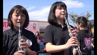 千姫まつり　水海道一高　2018-04-08