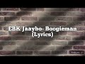 EBK Jaaybo - Boogieman (Lyrics)