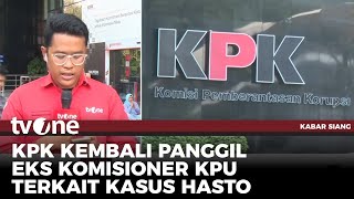 KPK Jadwalkan Pemeriksaan Hasto Kristiyanto Hari Ini | Kabar Siang tvOne