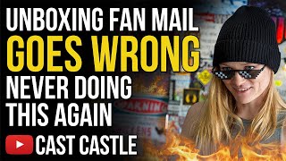 Unboxing Fan Mail Goes Wrong    Never Doing This Again
