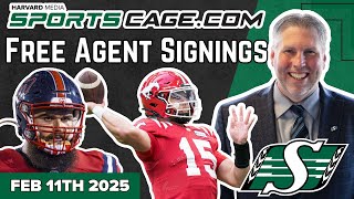 The SportsCage: Voice of The Riders view on Roughriders CFL Free Agency signings