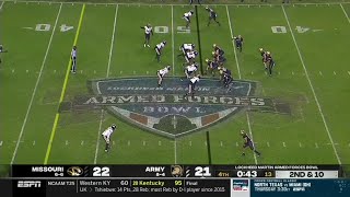 Missouri vs Army CLOSE Ending | 2021 College Football
