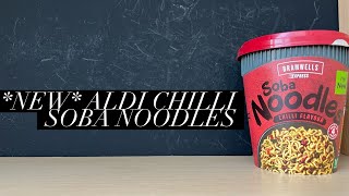 Aldi Soba Noodles Chilli Flavour Review , Aldi Noodles Review