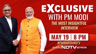 NDTV Exclusive: Watch - PM Modi In Conversation With NDTV's Sanjay Pugalia On The Big 2024 Elections
