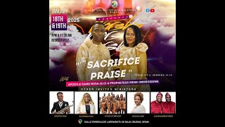 SACRIFICE OF PRAISE 18-01-2025