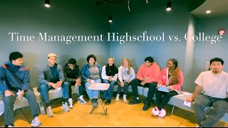 Podcast - Time Management High-school vs. College (Michigan State University)