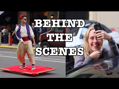 ALADDIN IN REAL LIFE; Behind The Scenes ALADDIN IN REAL LIFE; Behind The Scenes