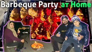 Easy GRILL CHICKEN recipe | BARBEQUE PARTY at Home | Punjabi Style TANDOORI Chicken #vlog