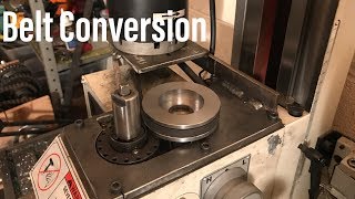 Belt Conversion for a Grizzly G0759 Vertical Mill