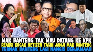 MEGAWATI TAKUT DATANGI KPK..!! REAKSI KOCAK NETIZEN INGINKAN MEGAWATI JENGUK CEBONG HASTO