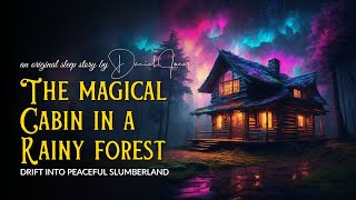 THE MAGICAL FOREST CABIN | Rain on Window & Distant Thunderstorm - Long Sleep Story for Grown Ups