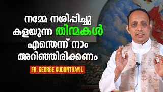 നമ്മേ നശിപ്പിച്ചു കളയുന്ന തിന്മകൾ എന്തെന്ന് നാം അറിഞ്ഞിരിക്കണം | Fr. George Kudunthayil