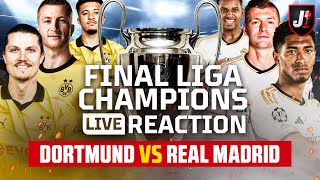 🔴 DORTMUND VS REAL MADRID - FINAL CHAMPIONS LEAGUE 23/24 - LIVE REACTION