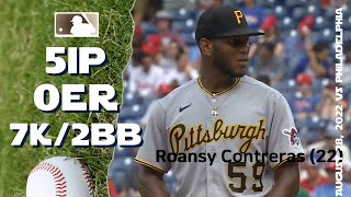 Roansy Contreras | Aug 28, 2022 | MLB highlights