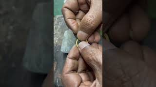 Elephant-Original Hair Gold Ring Making #ring #youtuber #gold #shorts  #tails #viralshort #viral