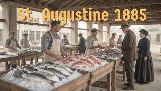 Witness St Augustine 1885, Florida | Incredibly Detailed AI Reconstruction