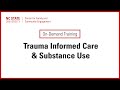 Trauma Informed Care and Substance Use Course Trailer