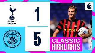 DŹEKO SCORES FOUR! | Spurs 1-5 Man City | Classic Highlights