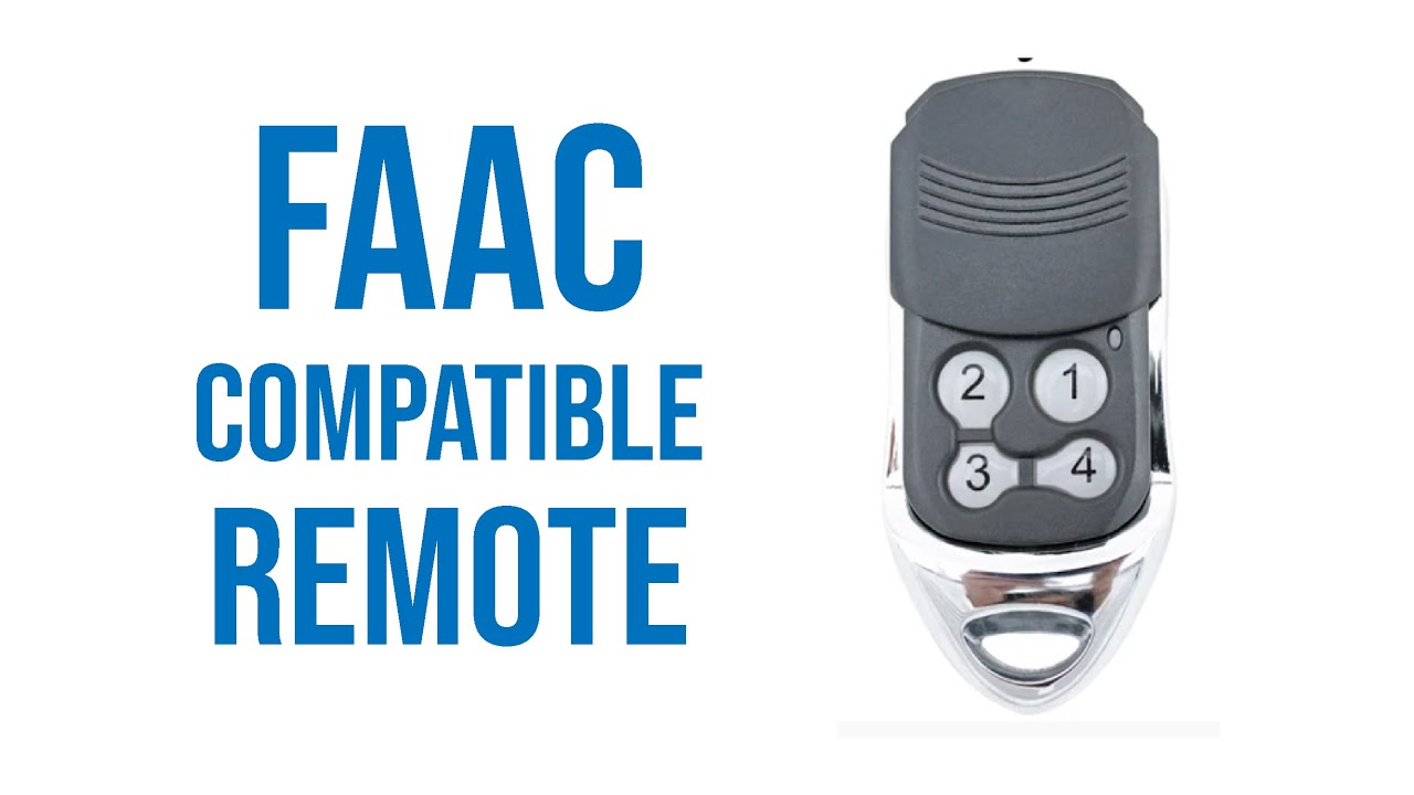 FAAC Compatible Remote Video Description - YouTube