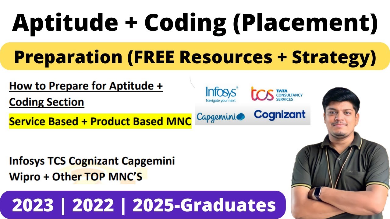 How To Prepare For Aptitude + Coding (Placement) | Infosys TCS Wipro ...