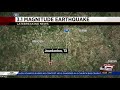 usgs 3.1 magnitude earthquake reported south of jourdanton