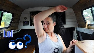 Did I stop shaving since I live in a van? What hobbies I do on road? VAN LIFE Q&A