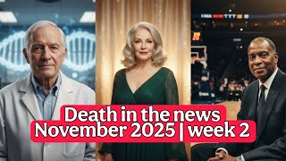 Who Died This Week | November 2025 #2 Celebrity Deaths & More