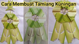 cara membuat tamiang kuningan