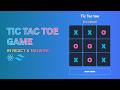 How To Create Tic-Tac-Toe Game with React & Tailwind Tutorial