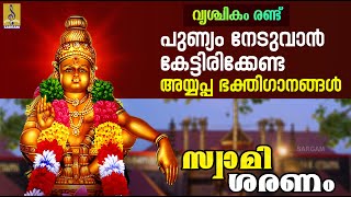 വൃശ്ചിക പുണ്യം നേടുവാൻ കേട്ടിരിക്കേണ്ട അയ്യപ്പ ഭക്തിഗാനങ്ങൾ | Swami Saranam #ayyappa #ayyappan