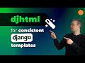 dj-html - auto-indent Django Templates consistently!
