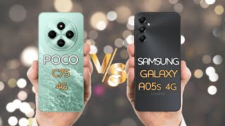 Poco C75 4G vs Galaxy A05s 4G