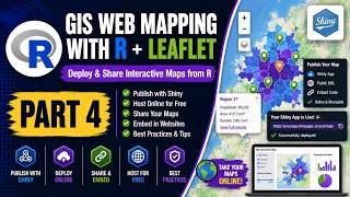 Part 4: Create Interactive Maps in R Using Leaflet | GIS Web Mapping Series