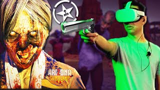 Fighting the Zombie Apocalypse in VR Let s Play Arizona Sunshine