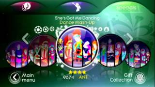 Just Dance 3 - Menu - Song List - Target Edition - Mashups & DLC Store