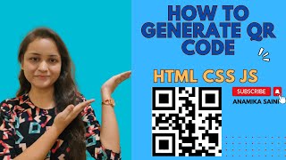 QR Code Generator using HTML,CSS,JS✌🚀 #coding #webdevelopment #qrcode #html #javascript #project