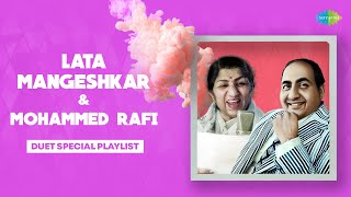 Lata Mangeshkar & Mohammed Rafi | Top Songs Playlist | Tum Jo Mil Gaye Ho | Kitna Pyara Wada