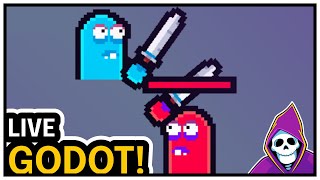 Can We Make a Multiplayer Game Loop? - Live Godot Game Development